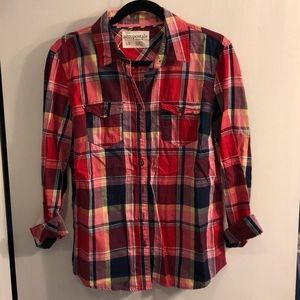 NWOT Plaid Top